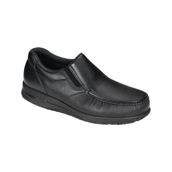 SAS Navigator SR Men\'s Non Slip Loafer, Black XX Wide main image 2